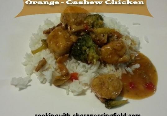 Orange Cashew Chicken Recipe
