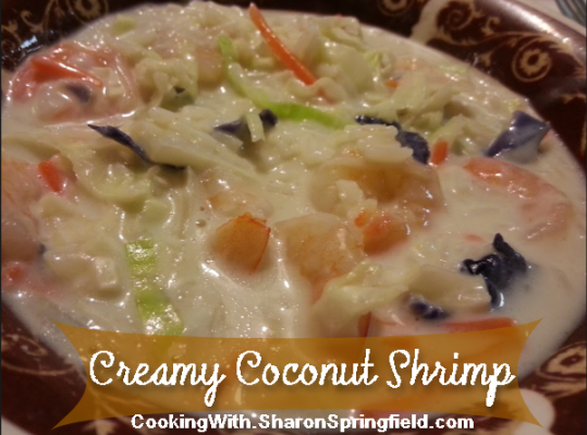 Creamy Coconut Shrimp on