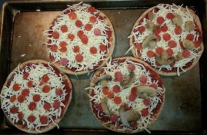 Pita Pizzas