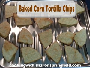 Baked Corn Tortilla Chips