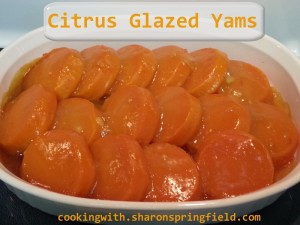 Citrus Glazed Yams