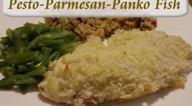 Pesto Parmesan Panko Fish