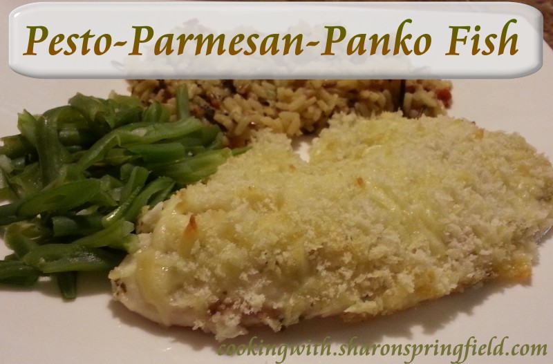 Pesto Parmesan Panko Fish