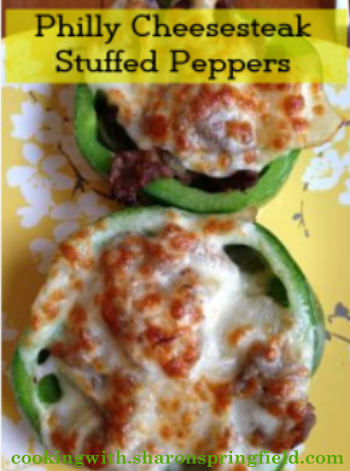 Philly Cheesesteak Stuffed Peppers