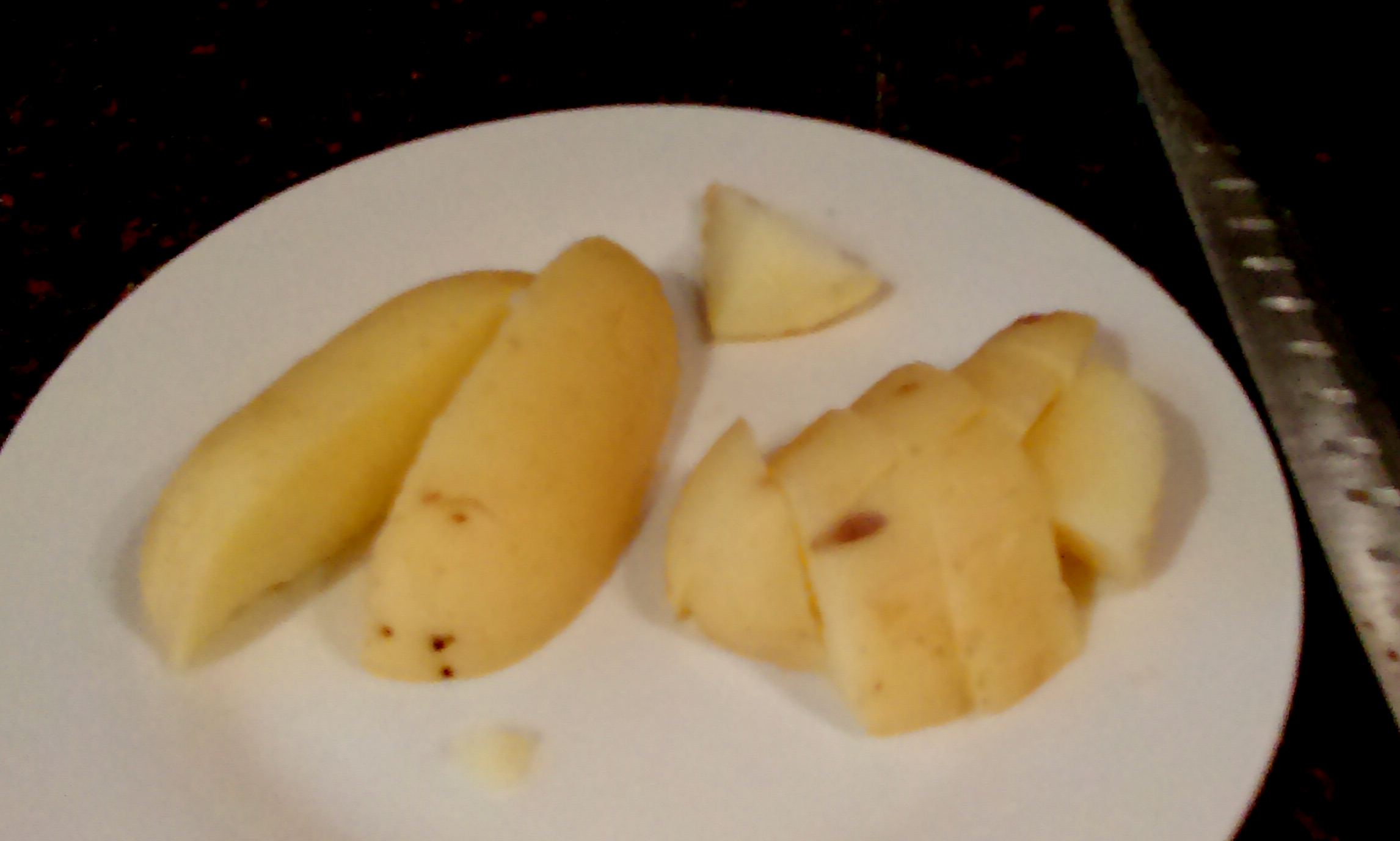 Dicing the Potatoes for Homefries