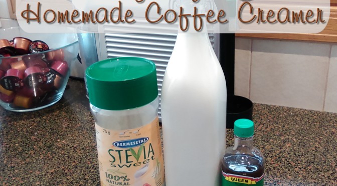 Healthy Sugar Free Homemade Coffee Creamer