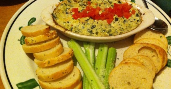 Spinach Artichoke Dip Olive Garden Recipe Cooking With Sharon