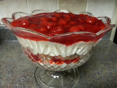 Cherry Cheesecake Trifle Recipe