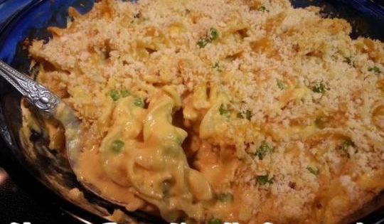 Easy Cheesy Tuna Noodle CasseroleCooking With Sharon Springfield ...