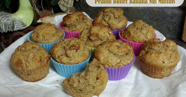 Elvis Muffins – Peanut Butter Banana Nut MuffinsCooking With Sharon ...