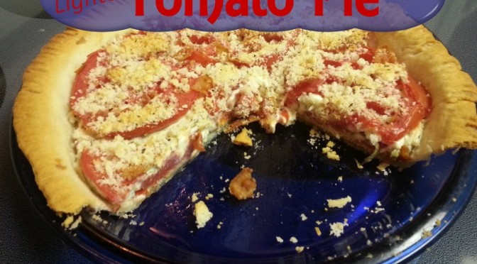Lighter Tomato Pie