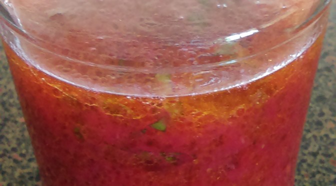 Homemade Raspberry Vinaigrette Dressing